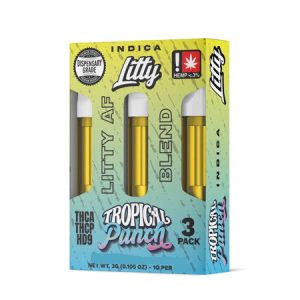 Litty AF Blend Tropical Punch Device - 3 Pack