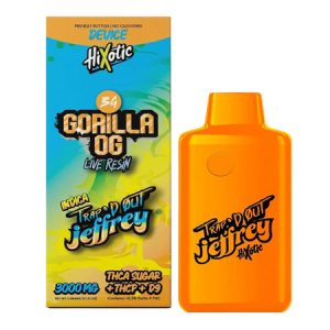 Trapd Out Jeffrey THC-A Sugar Blend Device - 3000mg