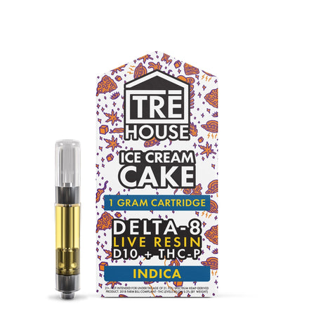 Tre House Live Resin Blend Ice Cream Cake Device - 1000mg